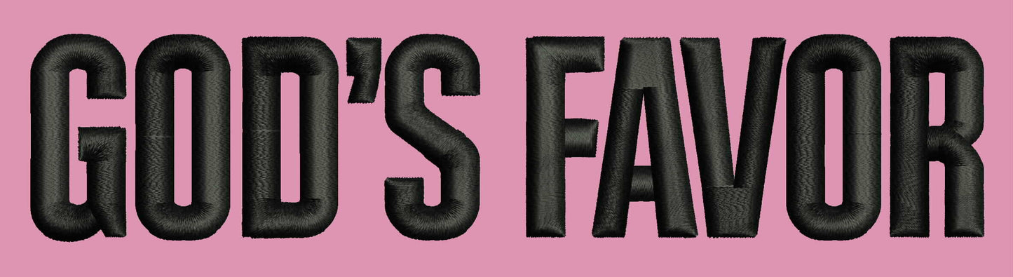 God's Favor 3d puff hat digital