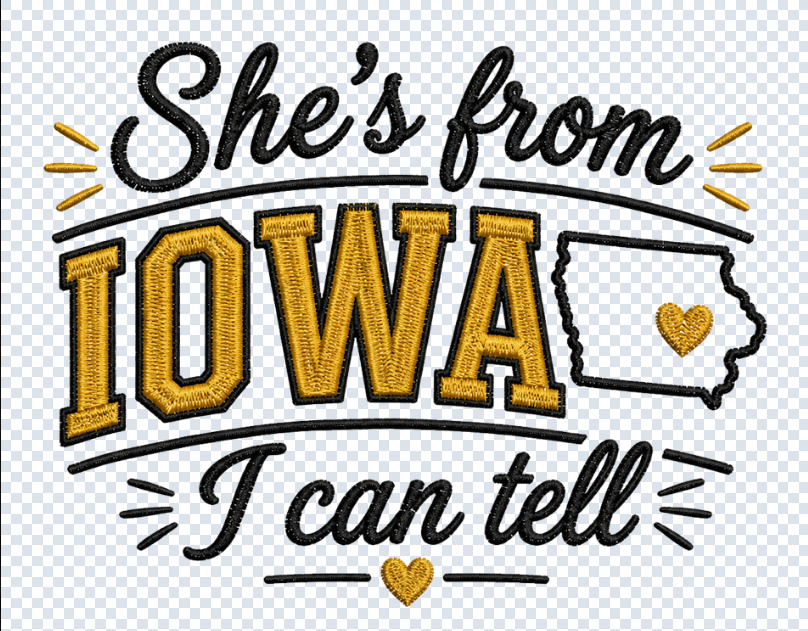 She's From Iowa PNG