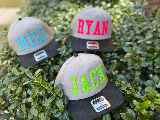 3d Chain Puff Otto Hat