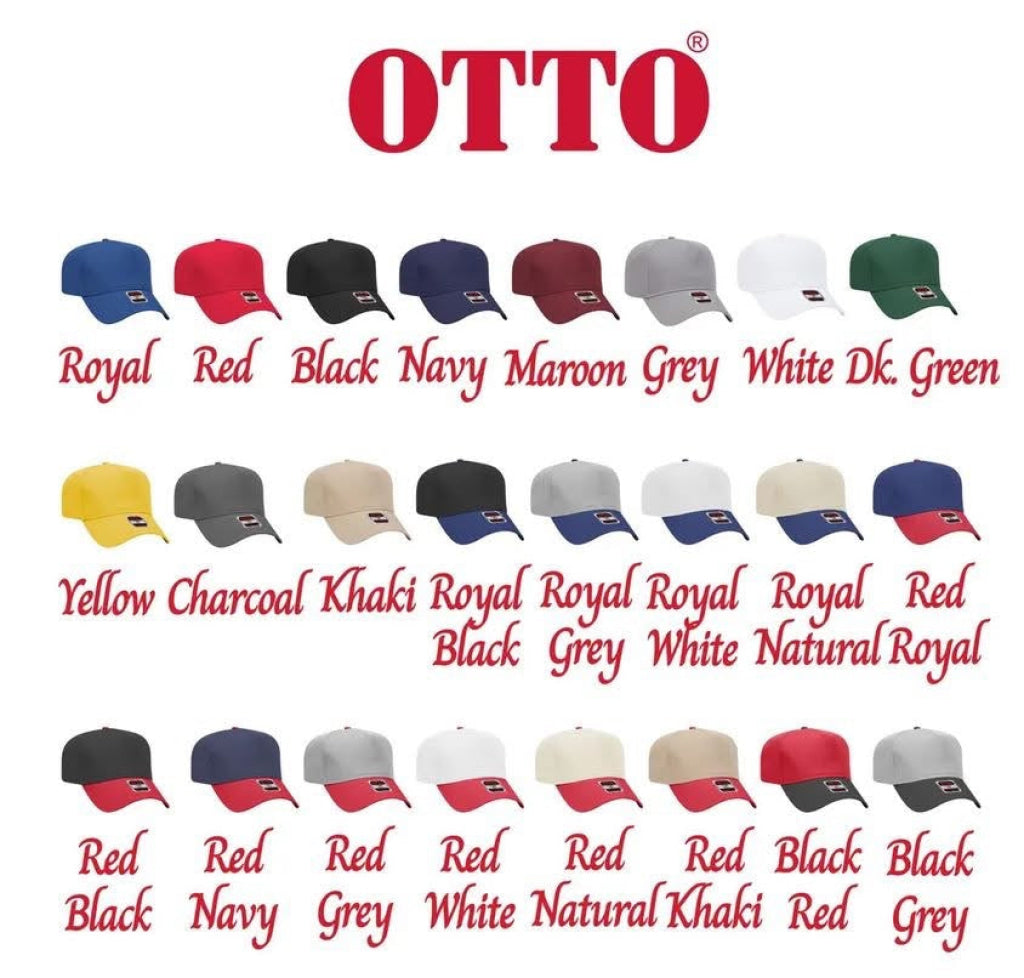 6 Panel Structured Custom Hat