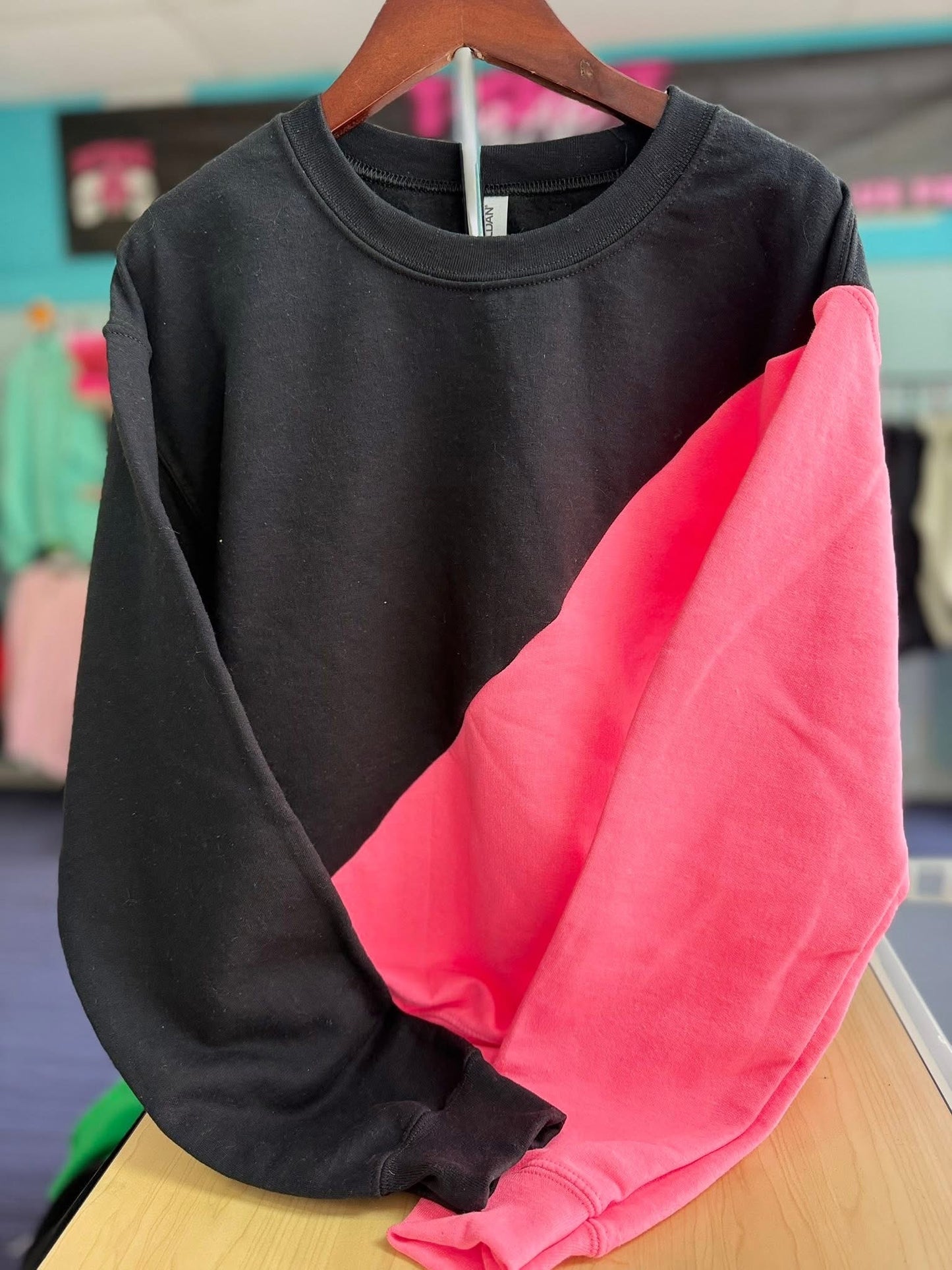 Diagonal Split Color Blanks