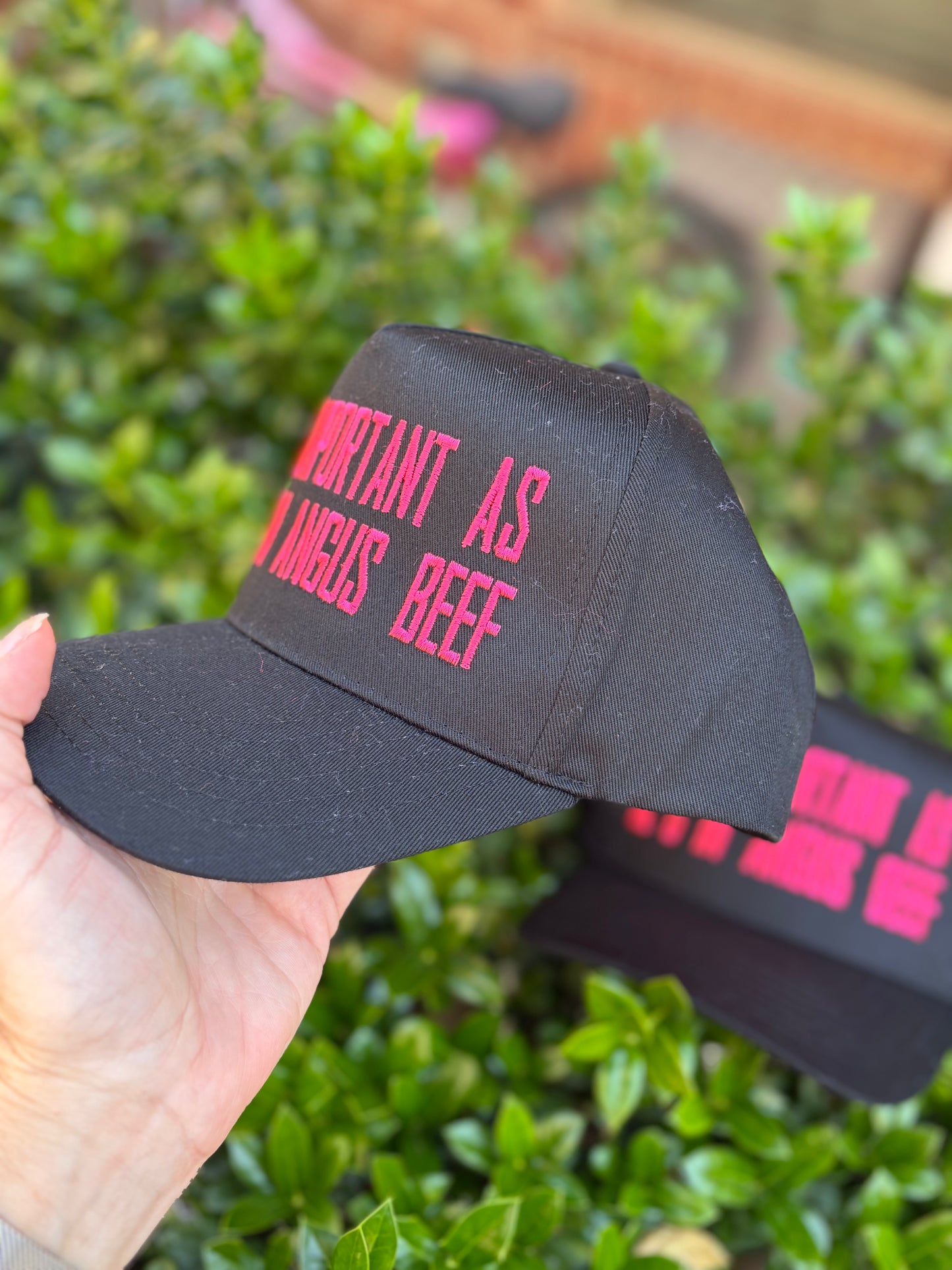BE AS IMPORTANT AS THE G IN ANGUS Otto cap