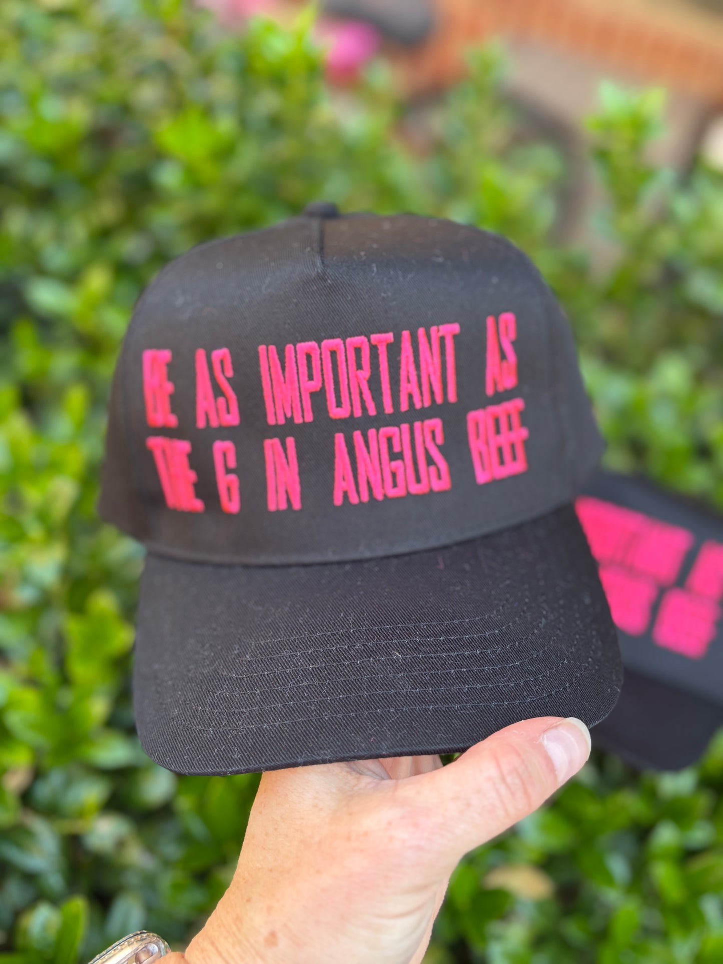 BE AS IMPORTANT AS THE G IN ANGUS Otto cap