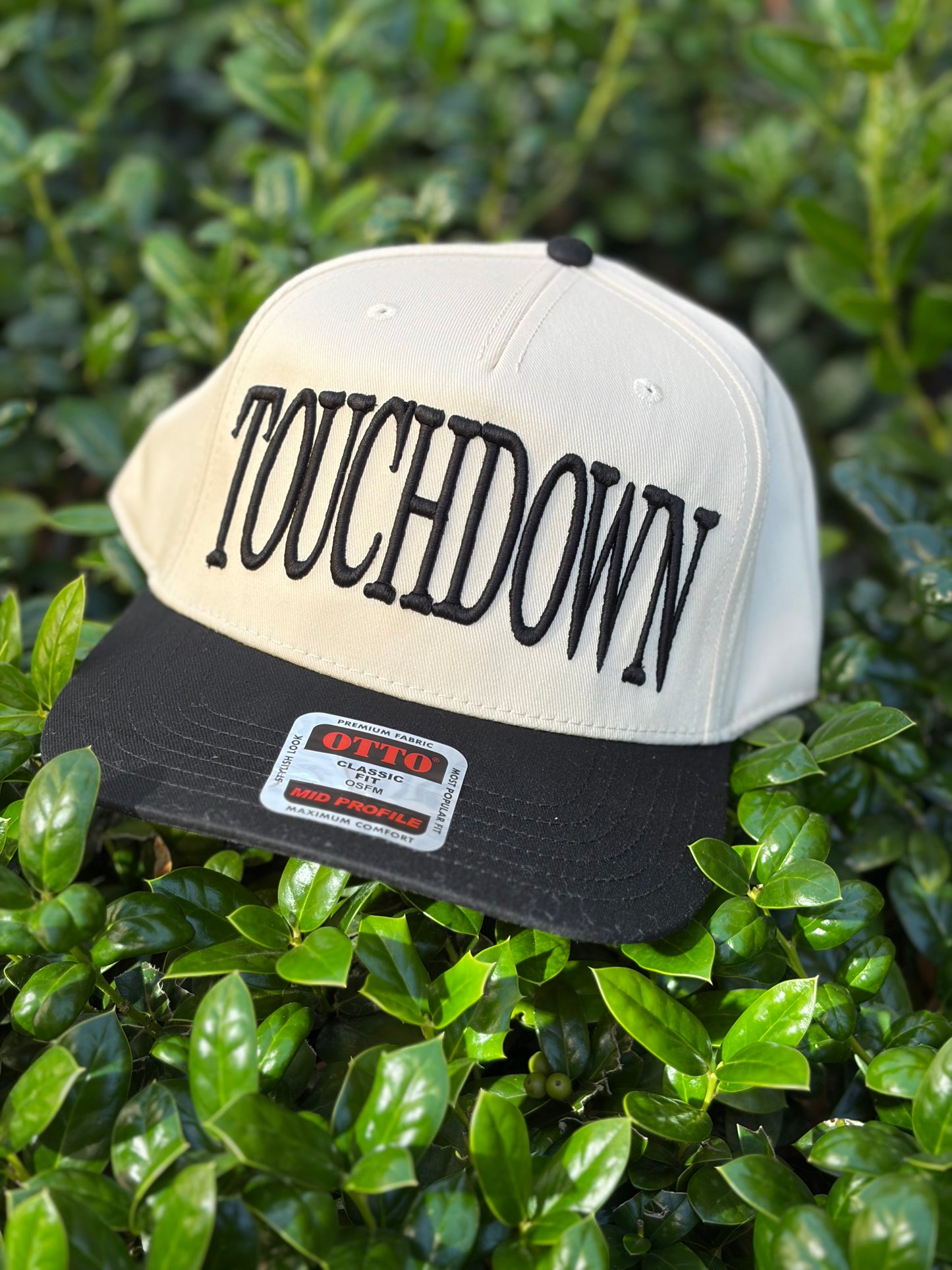 TOUCHDOWN 3D Puff Embroidered Hat