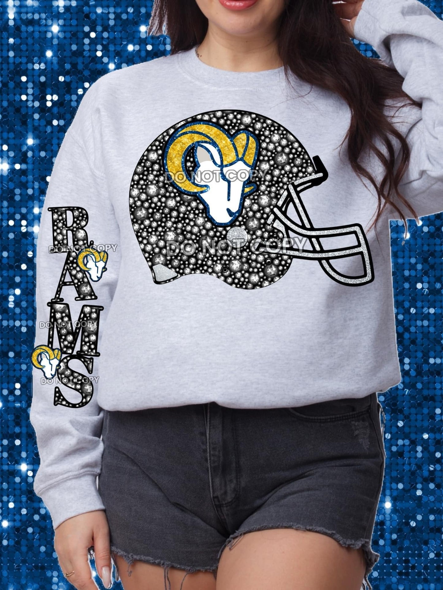 Rams Rhinestone