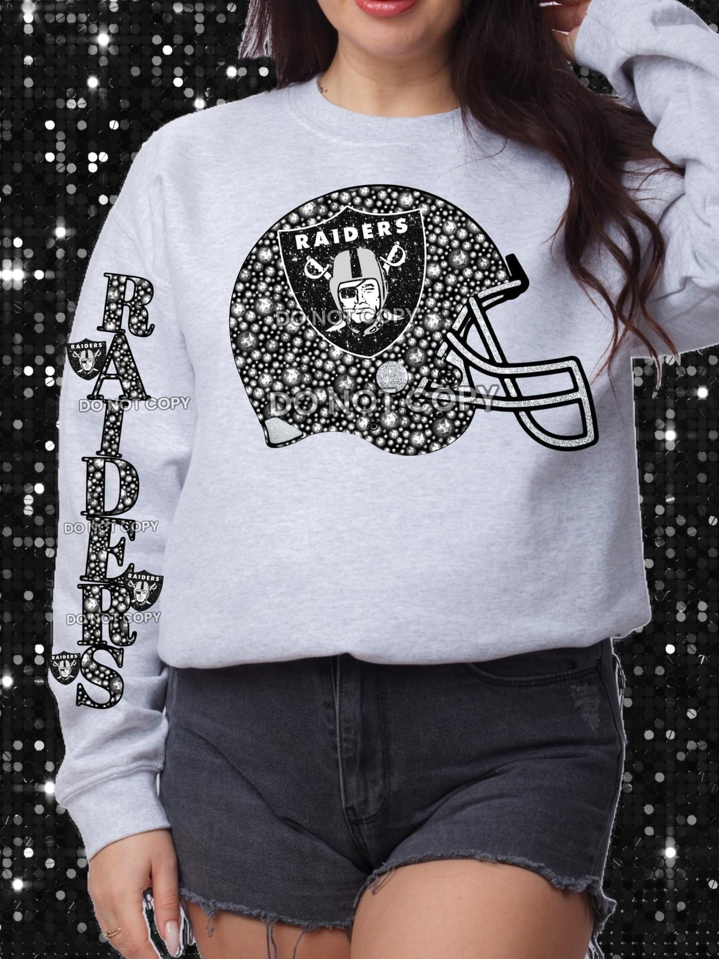 Raiders Rhinestone