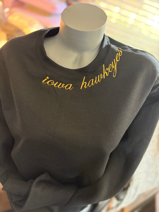 Team custom Crewneck Collar