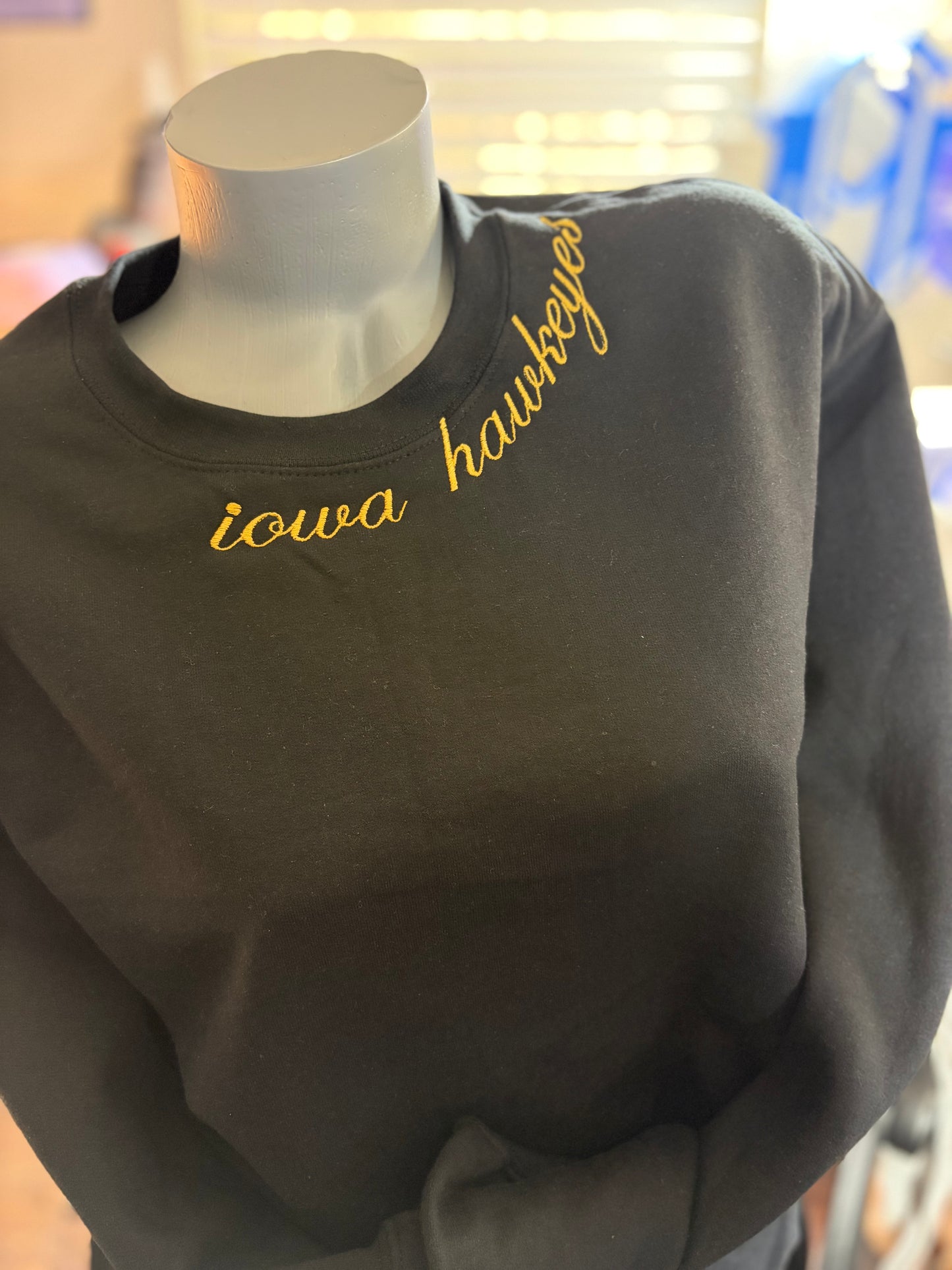 Team custom Crewneck Collar