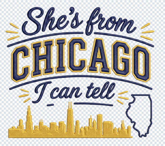 She's From Chicago PNG