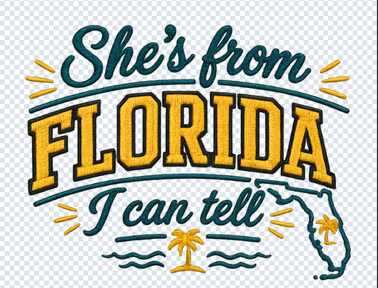 She's From Florida PNG