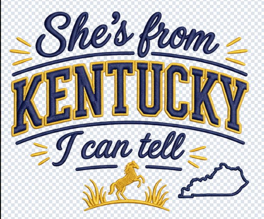 She's From Kentucky PNG