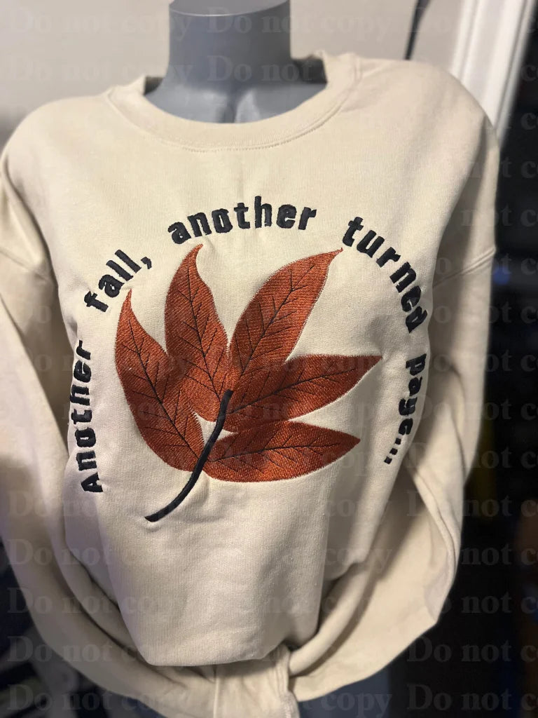 Another Fall Embroidered Crew