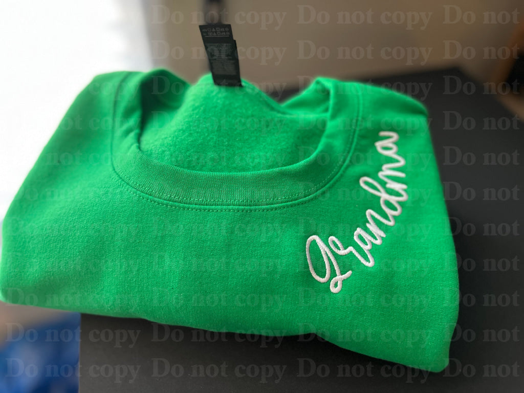 Collar Embroidered