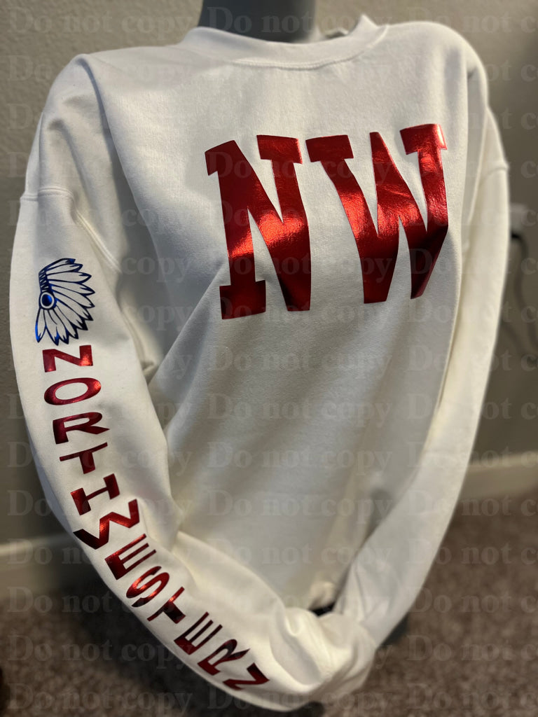 Custom Name And Sleeve Puff Shirts