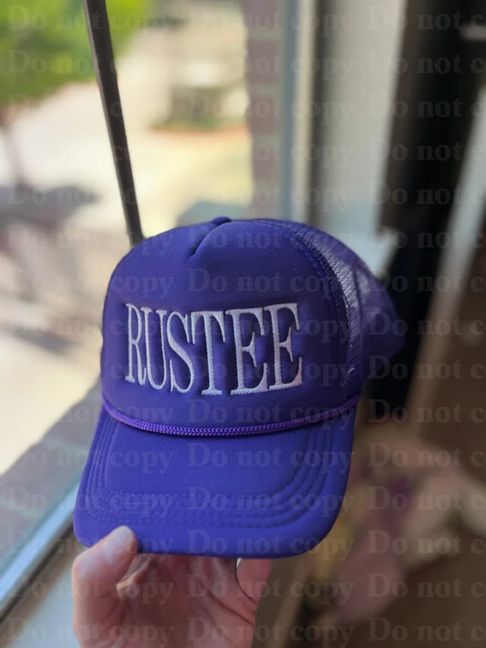 Custom Name Tall Font Foam trucker Hat