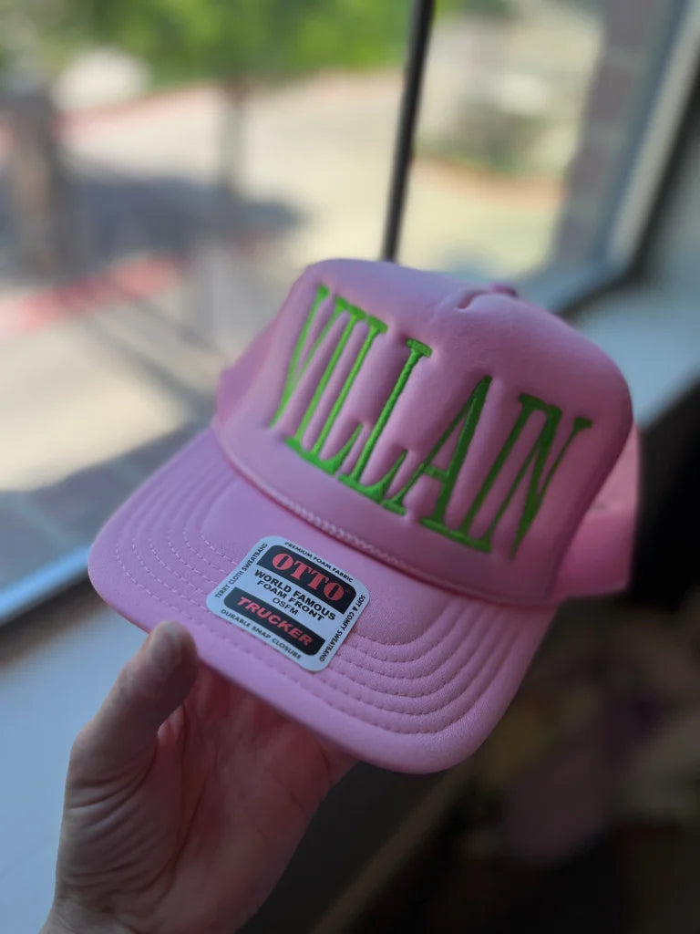 Custom Name Tall Font Foam trucker Hat