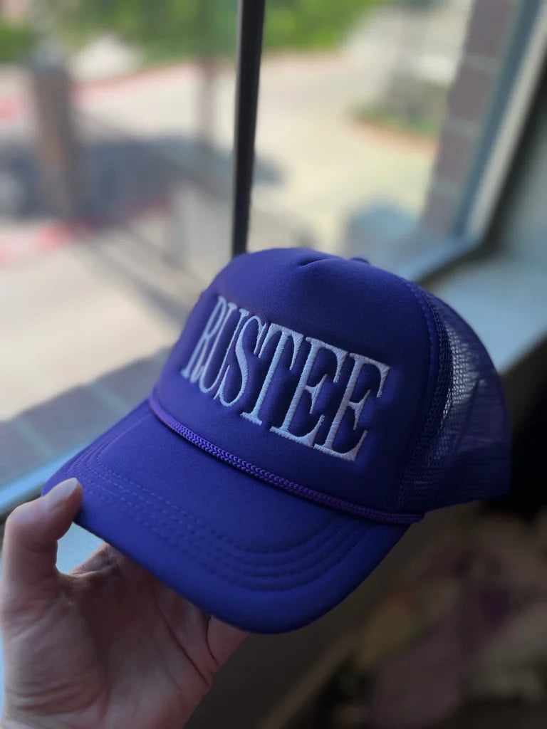 Custom Name Tall Font Foam trucker Hat