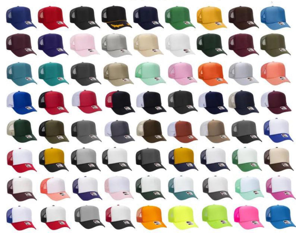 Custom Name Foam trucker Hat