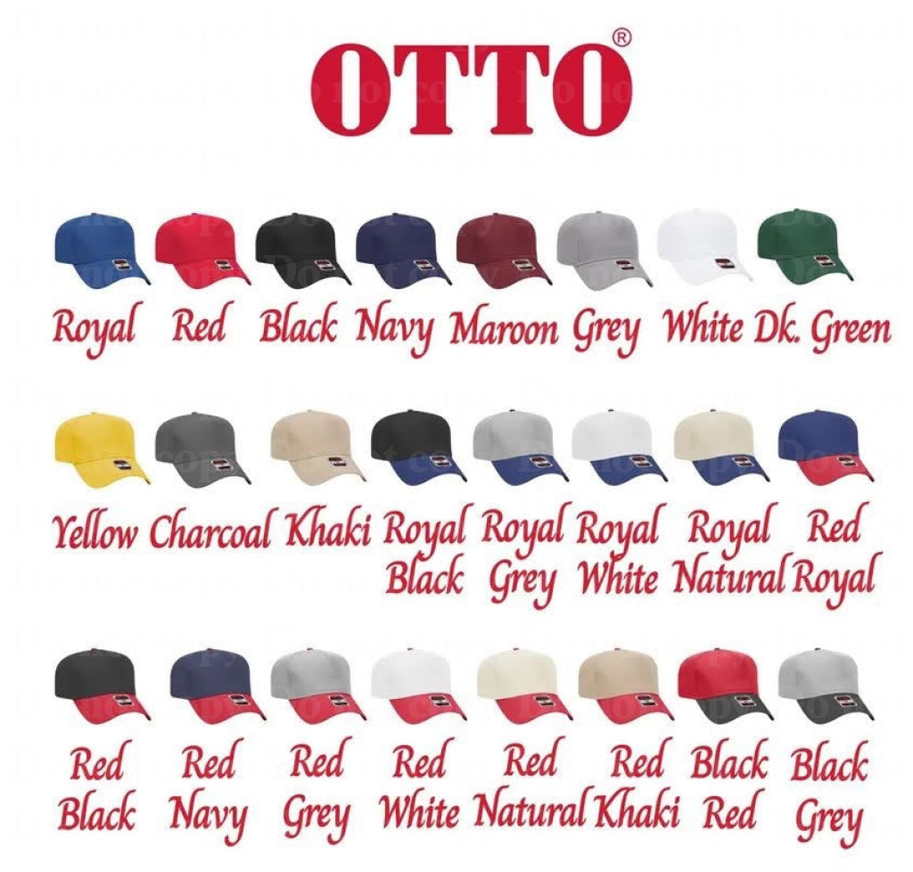 6 Panel Structured Custom Hat