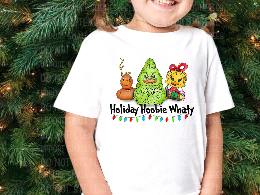 Holiday Hoobie Whaty Shirts