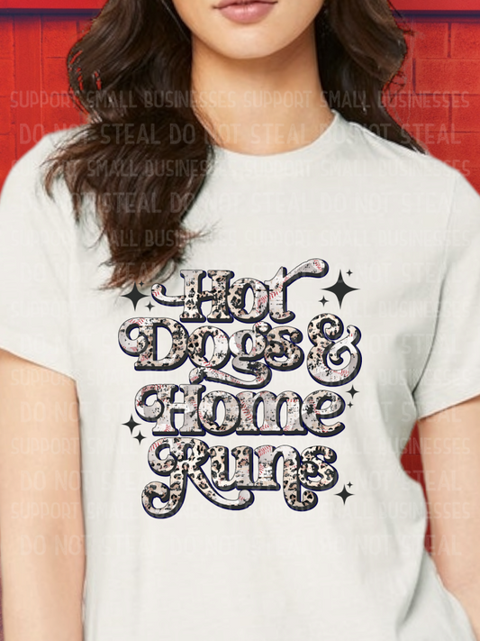 Hot Dogs & Home Runs Shirts