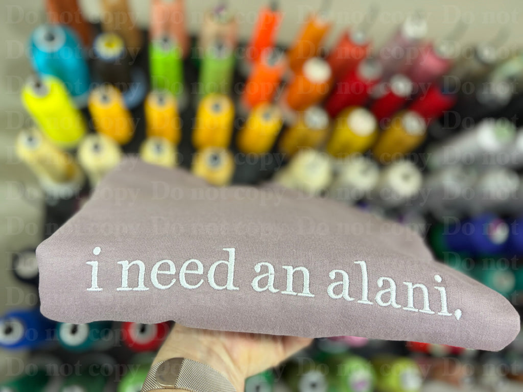 i need a …