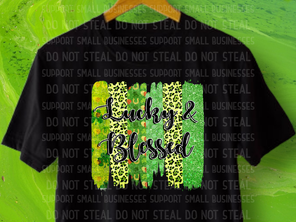 Lucky & Blessed Shirts