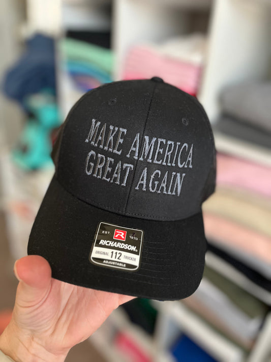 Make America Great Again Embroidered Hat