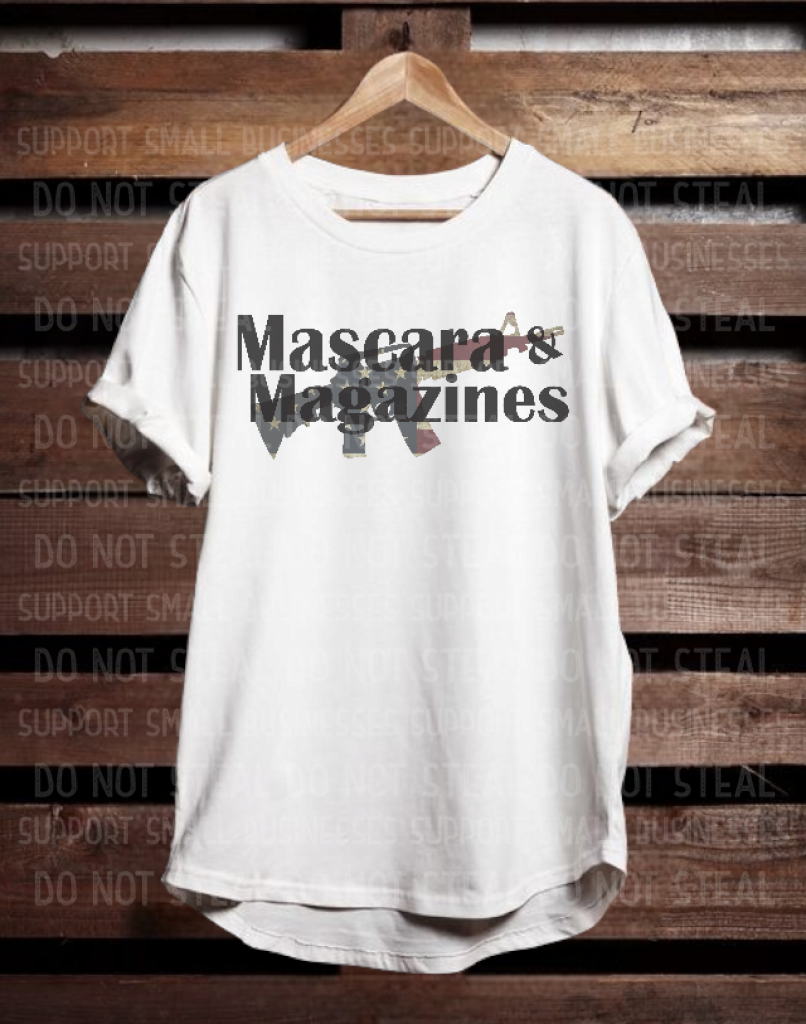 Mascara And Magazines Shirts