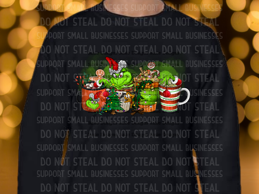 Mean One Christmas Coffee Shirts