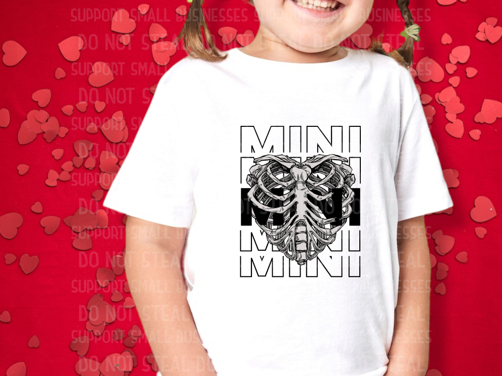 Mini Ribcage Heart Shirts