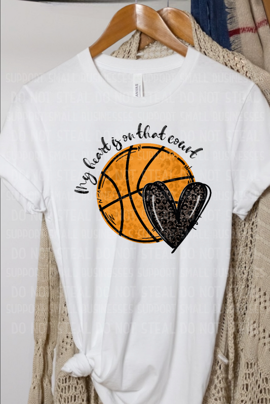 My Heart Is On That Court Shirts