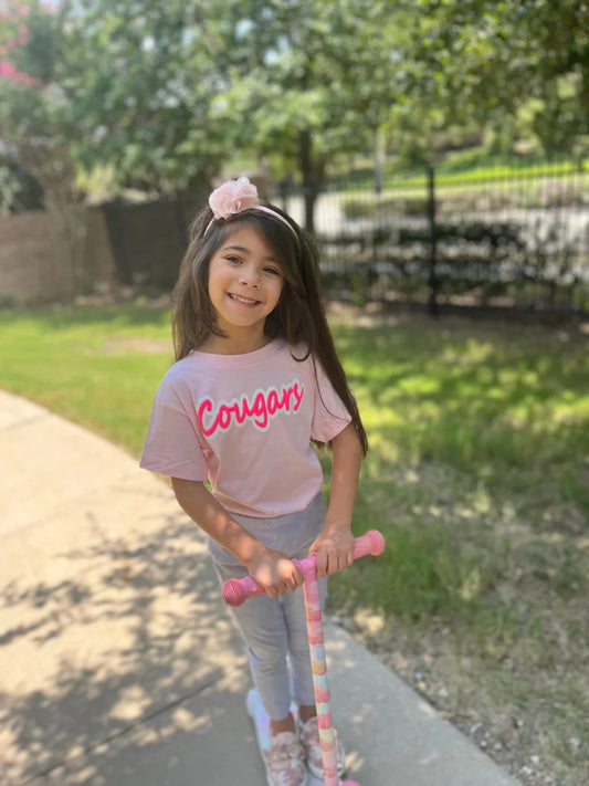 Mascot Glitter Puff Shirts