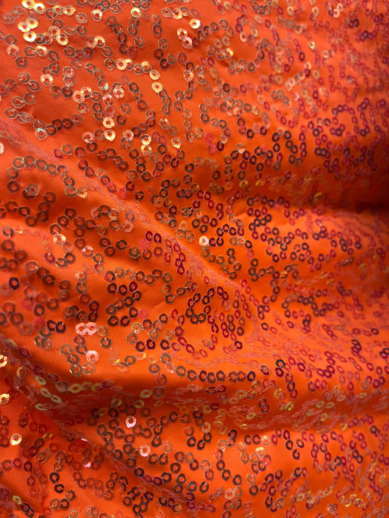 Name Sequin Appliqué Embroidered