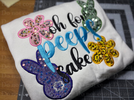 Oh for Peeps Sake sequin