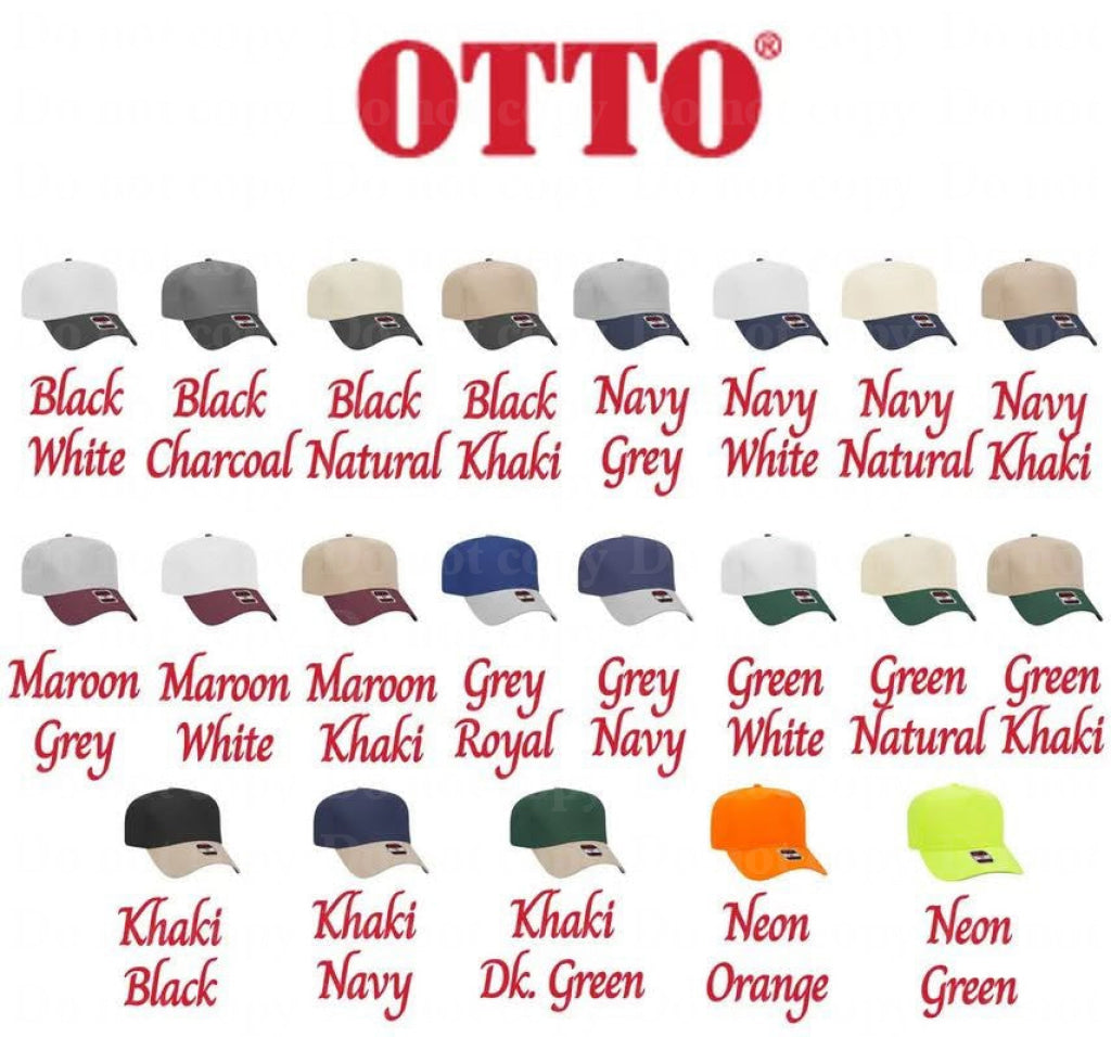 6 Panel Structured Custom Hat