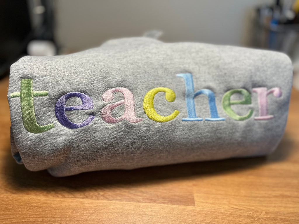 Pastel Embroidery