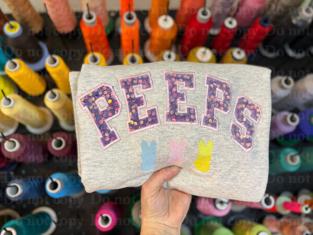 PEEPS sequin applique