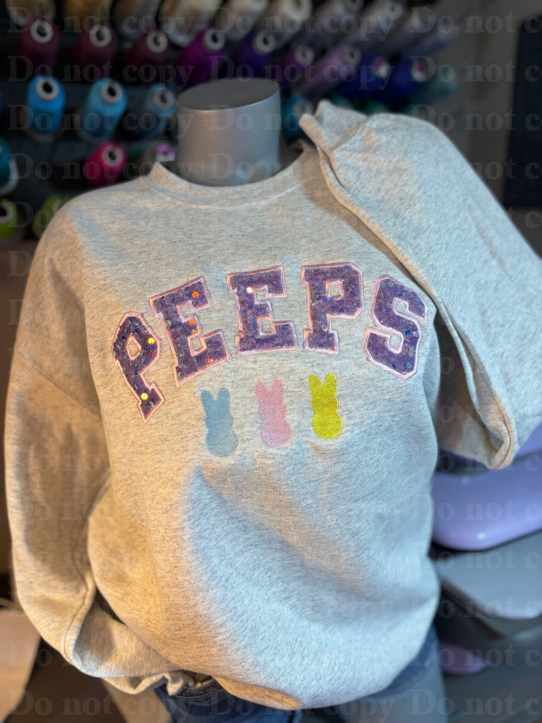 PEEPS sequin applique