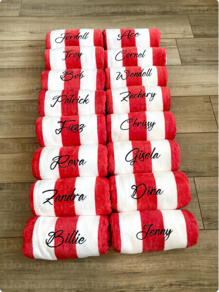 Personalized Embroidered Beach Towel Towel