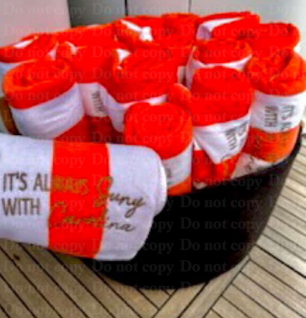 Personalized Embroidered Oversized Beach Towel Towel