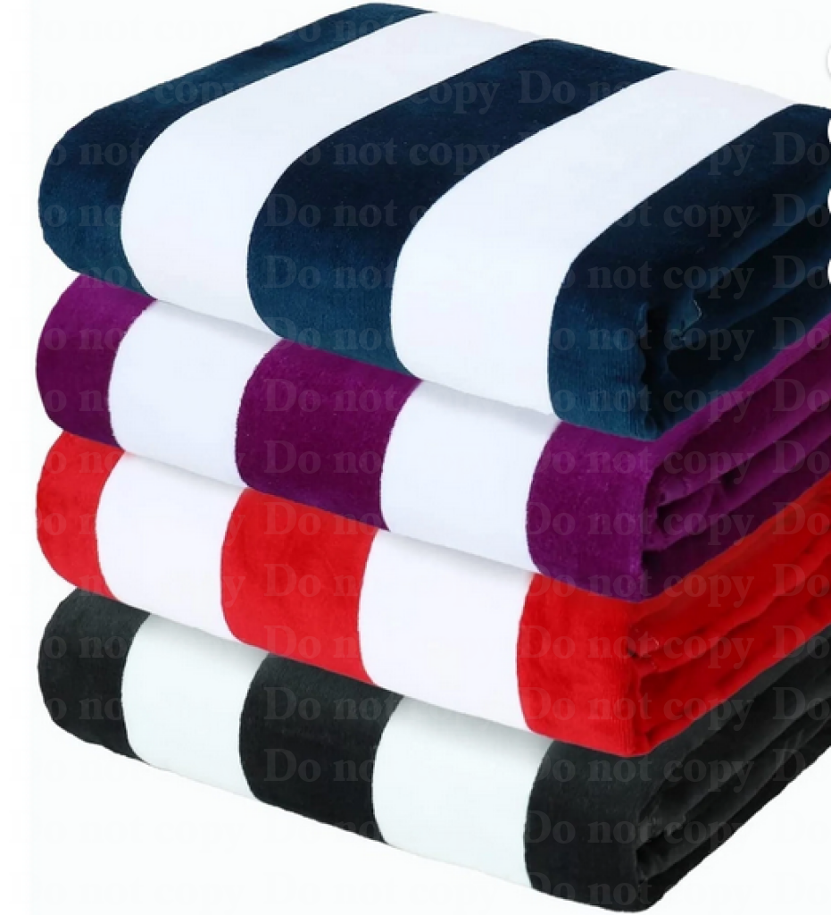 Personalized Embroidered Oversized Beach Towel Towel