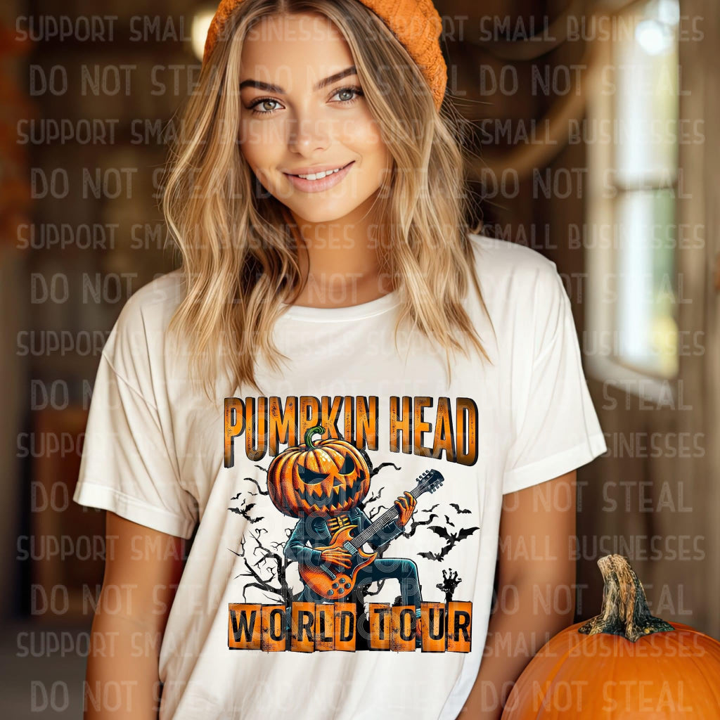 Pumpkin Head World Tour Shirts