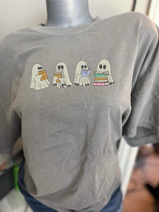 Reading Ghost Embroidered