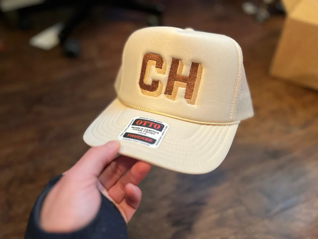 Shadow Monogram Foam trucker hat