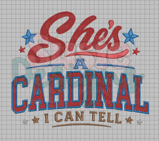 She’s a Cardinal