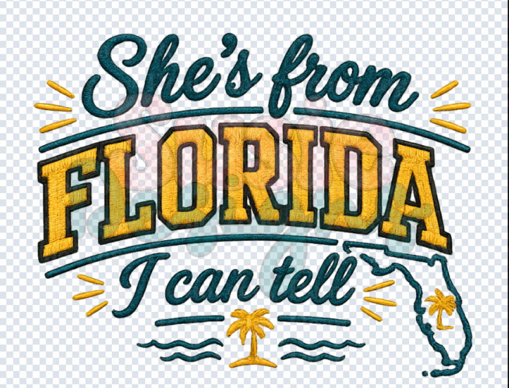 She’s From Florida PNG