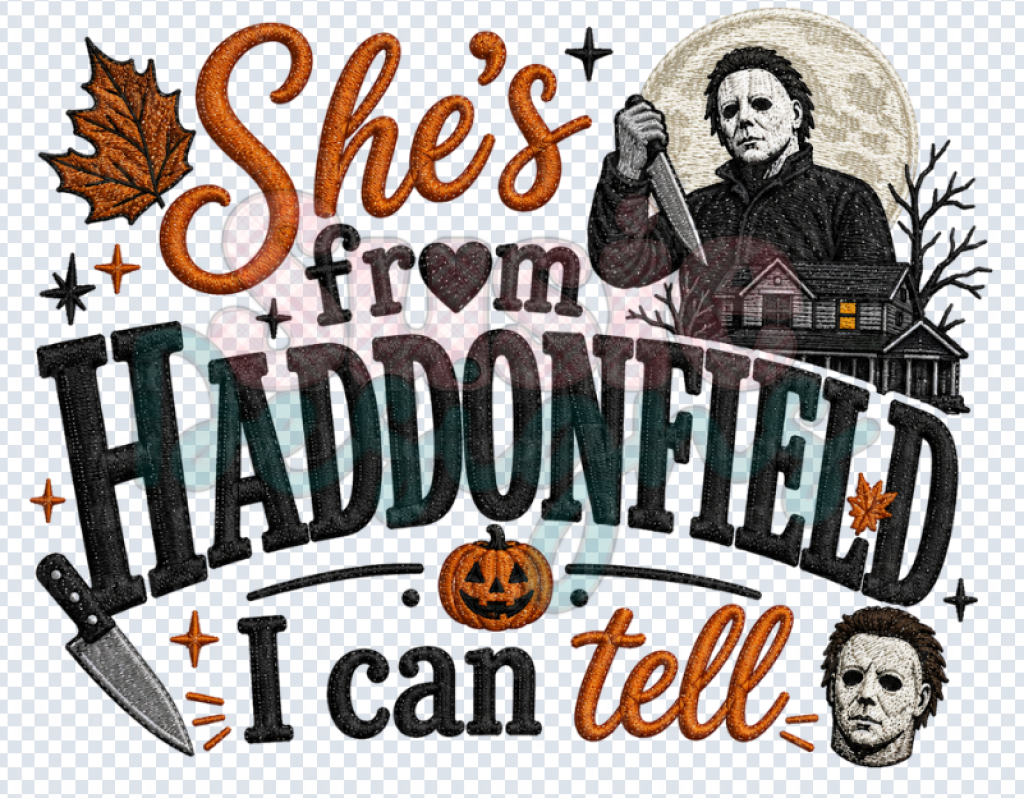 She’s From Haddonfield (knives) PNG