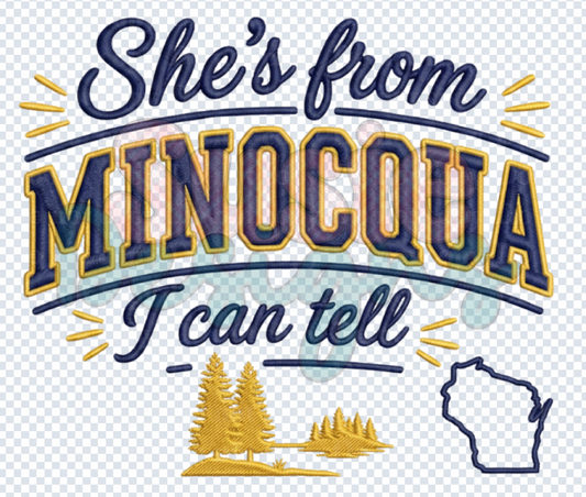 She’s From Minocqua PNG
