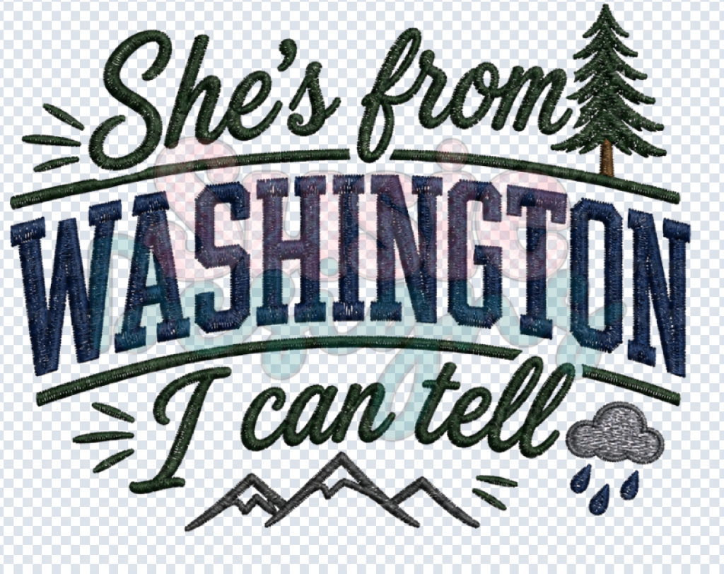 She’s From Washington PNG